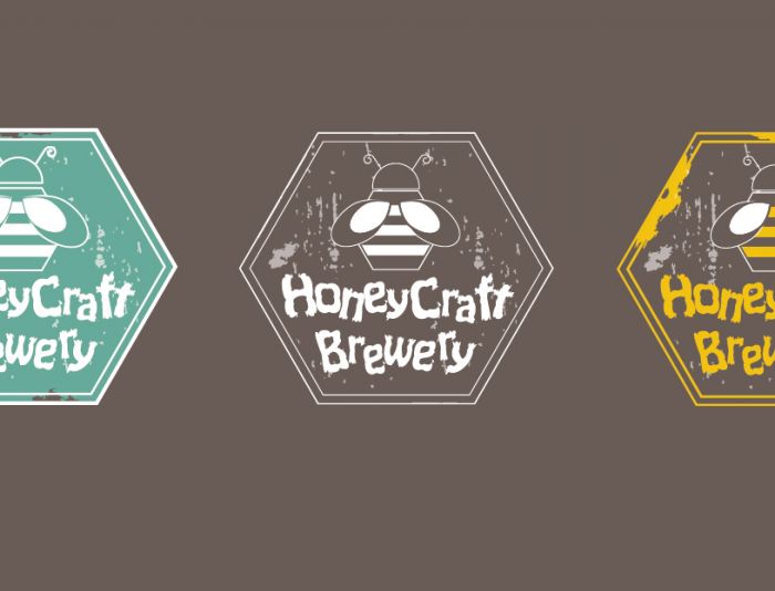 Логотип HoneyCraft Brewery - дизайнер NatalyaS