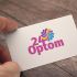Логотип и фирменный стиль для сайта Optom24.ru - дизайнер UliyaKalenskaya