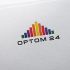 Логотип и фирменный стиль для сайта Optom24.ru - дизайнер art-valeri