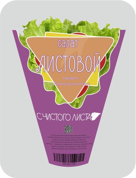 Упаковка для салата в горшочке от ООО Круглый Год - дизайнер veraQ