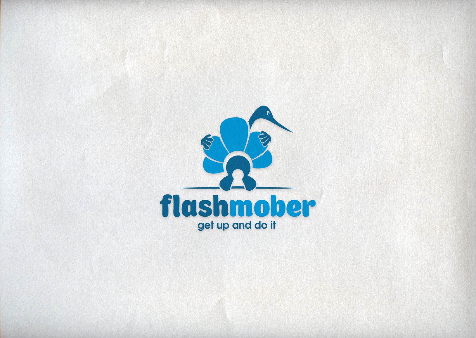 Логотип для компании ФлешМобер - дизайнер cloudlixo
