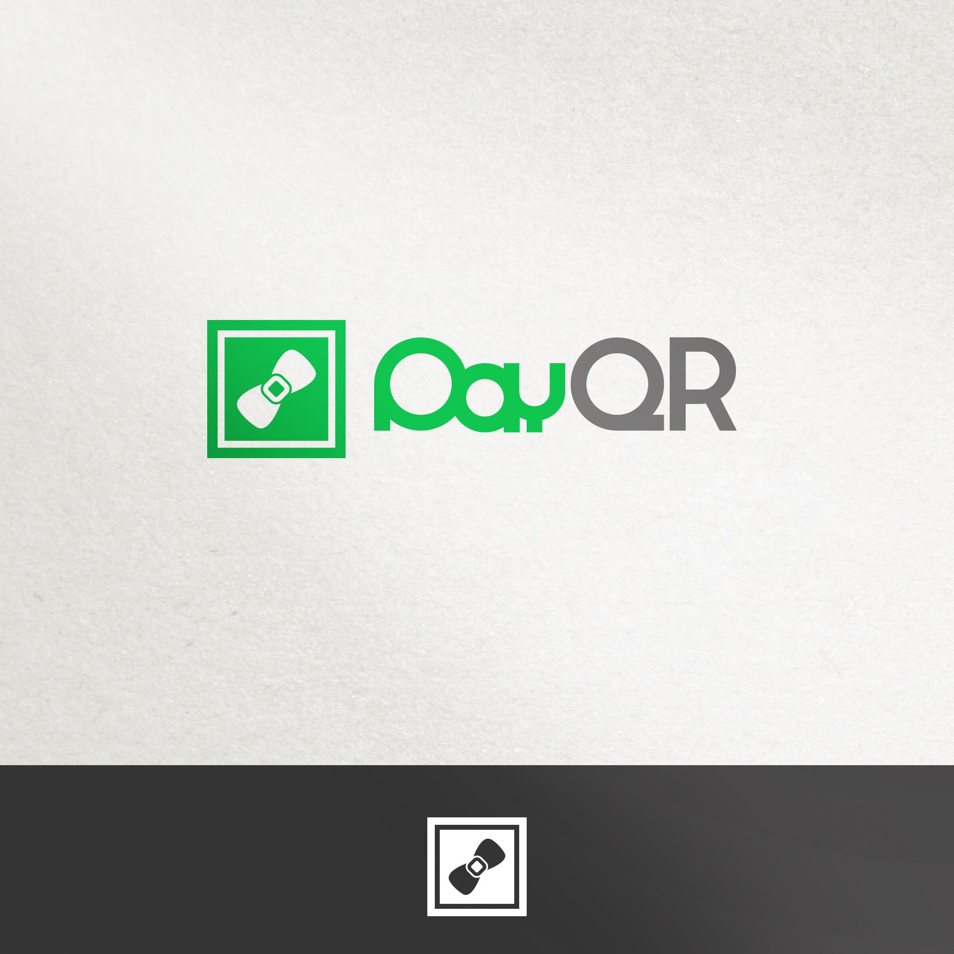 Рестайлинг лого PayQR (заменить сумку на бабочку) - дизайнер alpine-gold