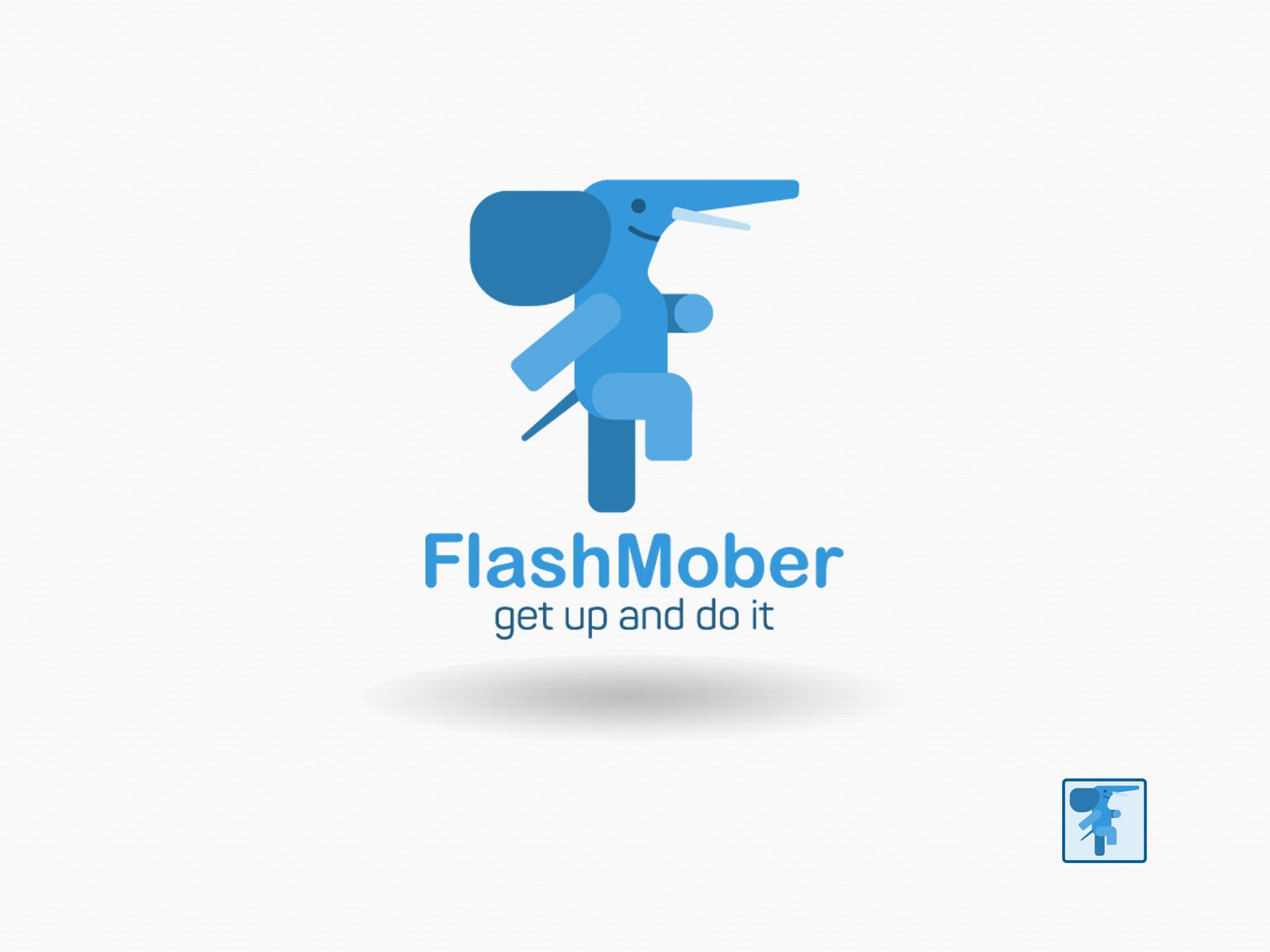 Логотип для компании ФлешМобер - дизайнер eestingnef