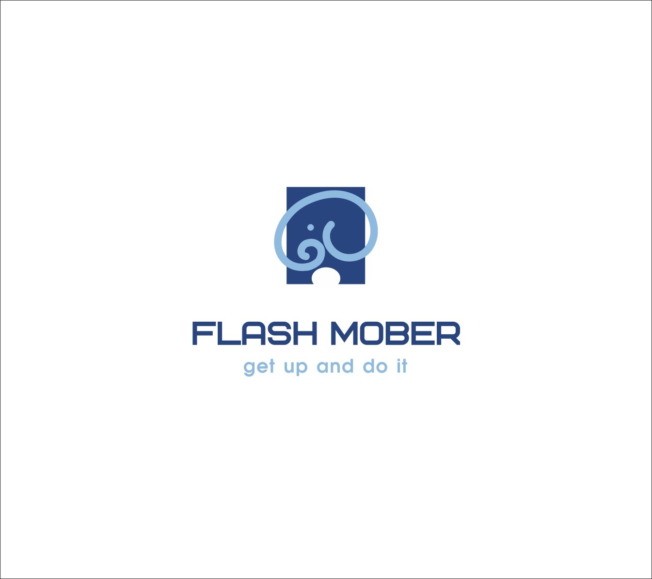 Логотип для компании ФлешМобер - дизайнер art-valeri