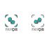 Рестайлинг лого PayQR (заменить сумку на бабочку) - дизайнер musmodo