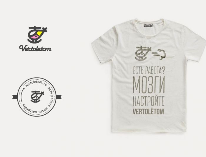 Логотип для vertoletom - дизайнер 69monetok