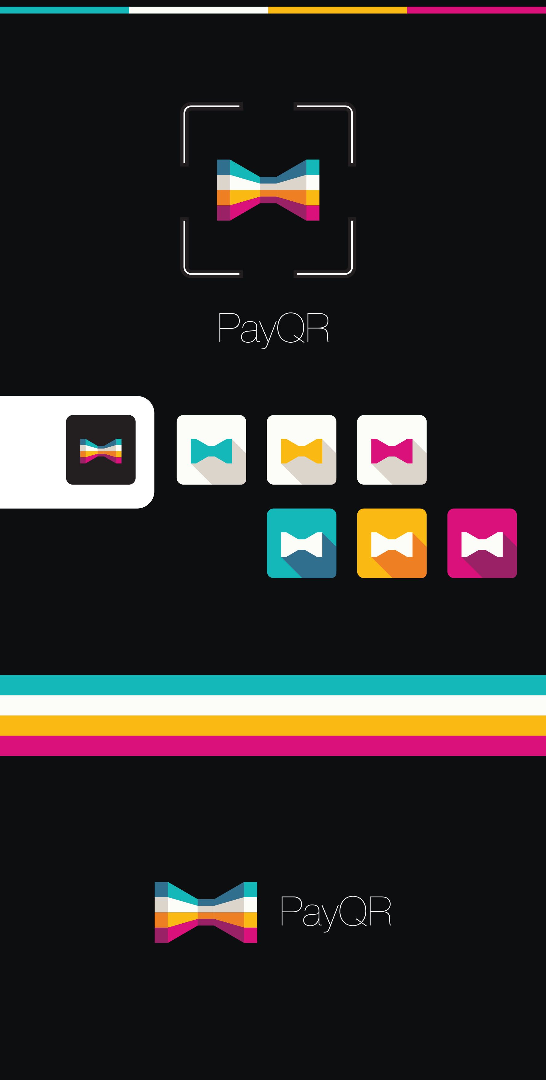 Рестайлинг лого PayQR (заменить сумку на бабочку) - дизайнер indus-v-v