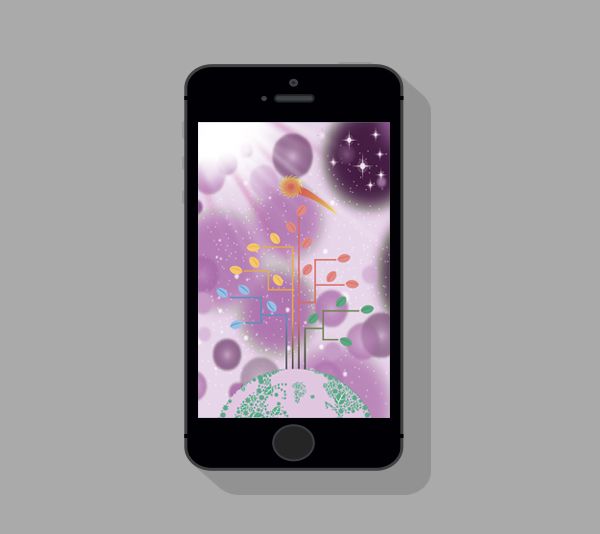 Экран для психологического iOS-приложения - дизайнер pups42
