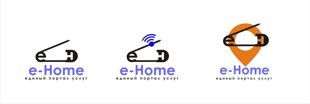 Логотип для E-home - дизайнер pilotdsn