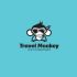 Логотип для сайта о путешествиях Travel Monkey - дизайнер Astar