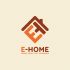 Логотип для E-home - дизайнер Night_Sky