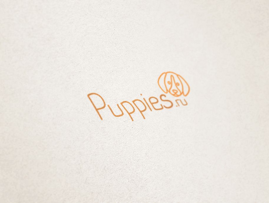 Логотип для Puppies.ru  или  Puppies - дизайнер Diostaples