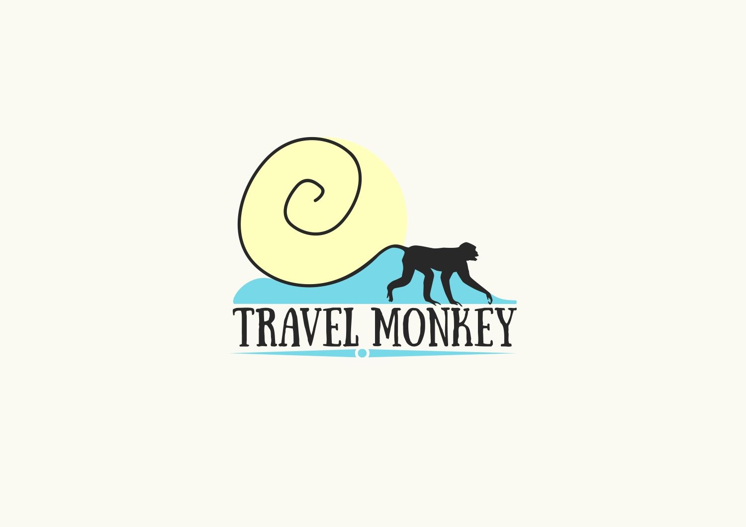 Логотип для сайта о путешествиях Travel Monkey - дизайнер sat9