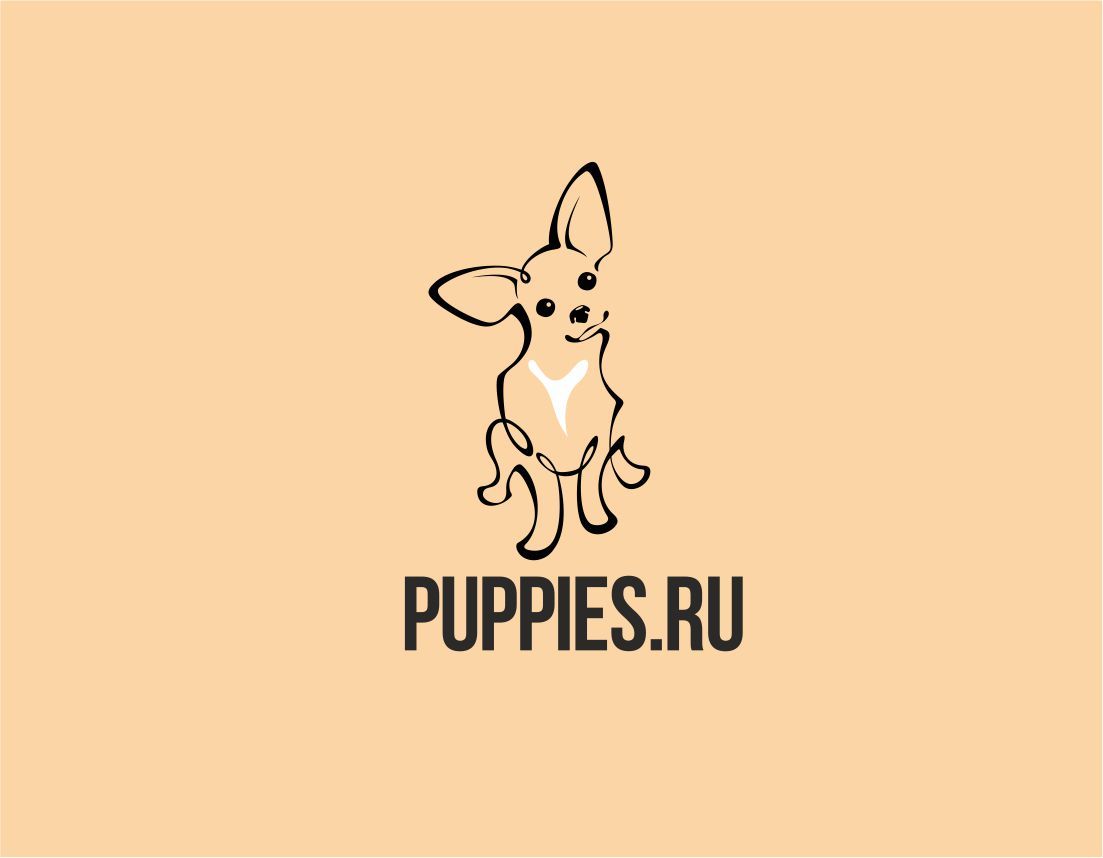 Логотип для Puppies.ru  или  Puppies - дизайнер GAMAIUN