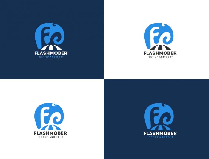 Логотип для FlashMober - дизайнер webgrafika