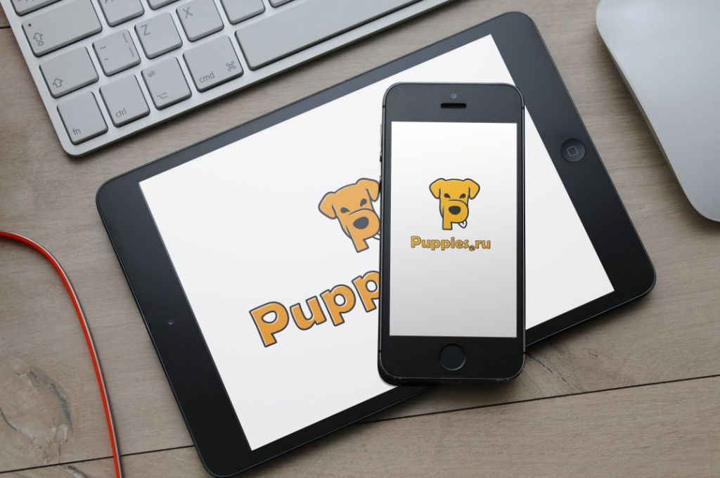 Логотип для Puppies.ru  или  Puppies - дизайнер Sheldon-Cooper