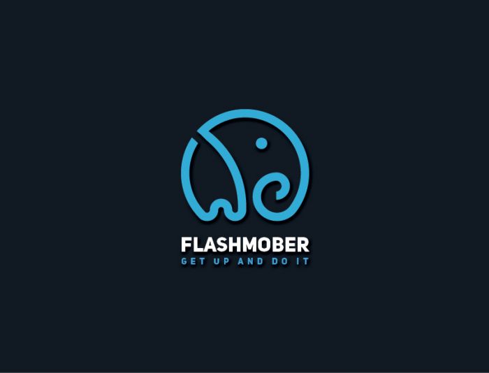 Логотип для FlashMober - дизайнер spawnkr