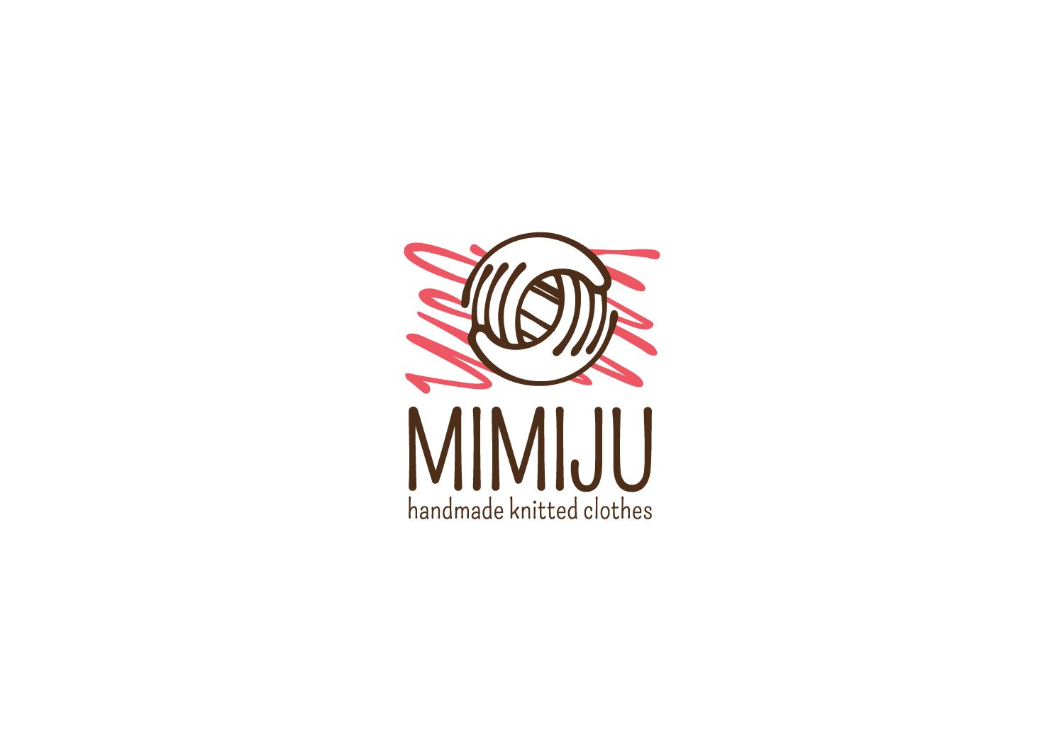 Логотип для MIMIJU (handmade knitted clothes) - дизайнер zanru