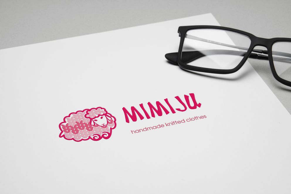 Логотип для MIMIJU (handmade knitted clothes) - дизайнер art-valeri