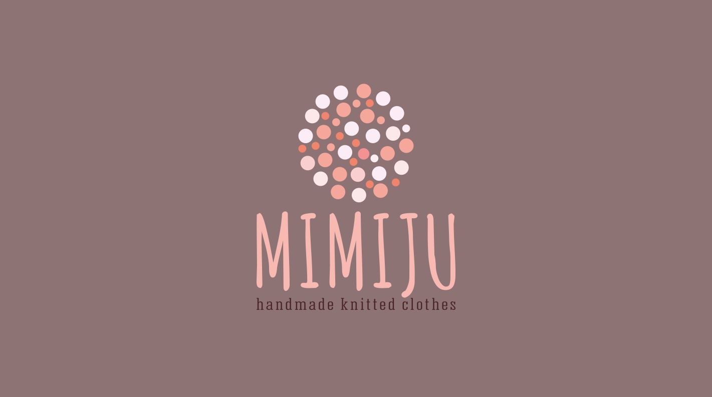 Логотип для MIMIJU (handmade knitted clothes) - дизайнер anush27