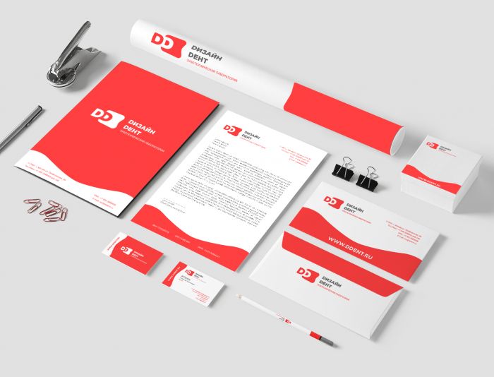 Лого и фирменный стиль для Дизайн Дент - дизайнер U4po4mak