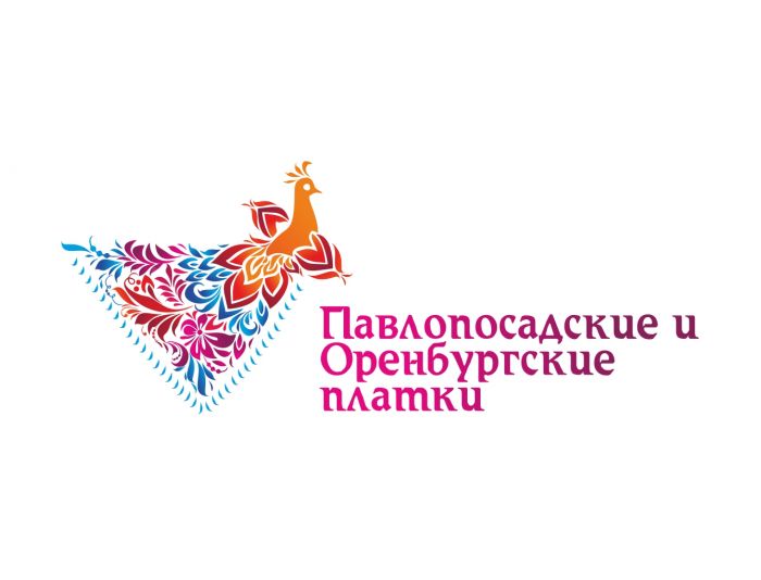 Логотип для Магазин павлопосадских и оренбургских платков - дизайнер Irisa85