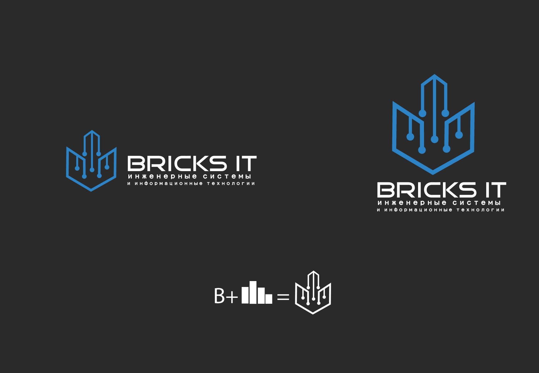Логотип для Bricks IT - дизайнер SmolinDenis