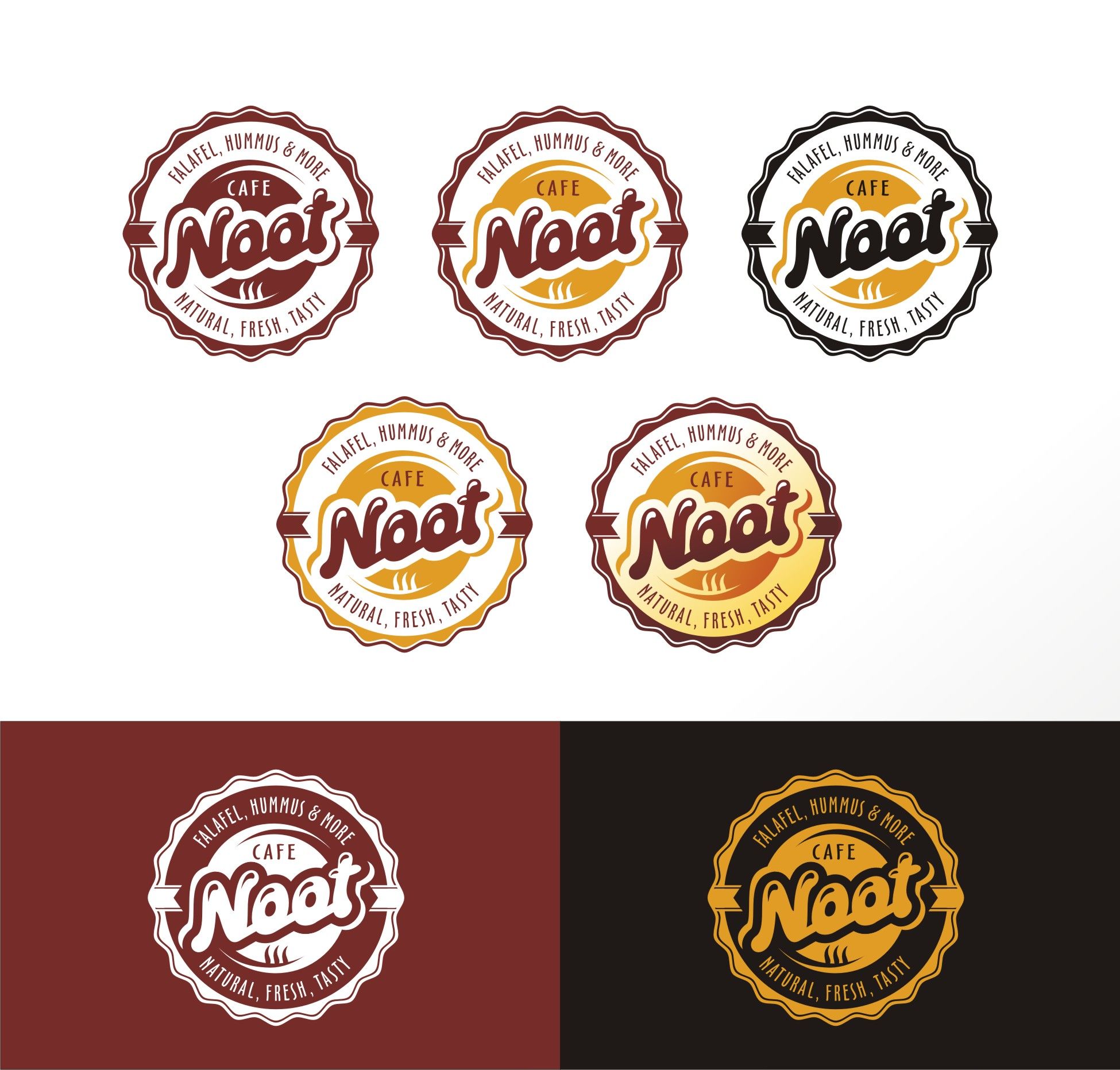Рестайлинг логотипа и фирменный стиль кафе - дизайнер ideograph