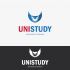Логотип для UniStudy, можно добавить: обучение за рубежом - дизайнер rosewind