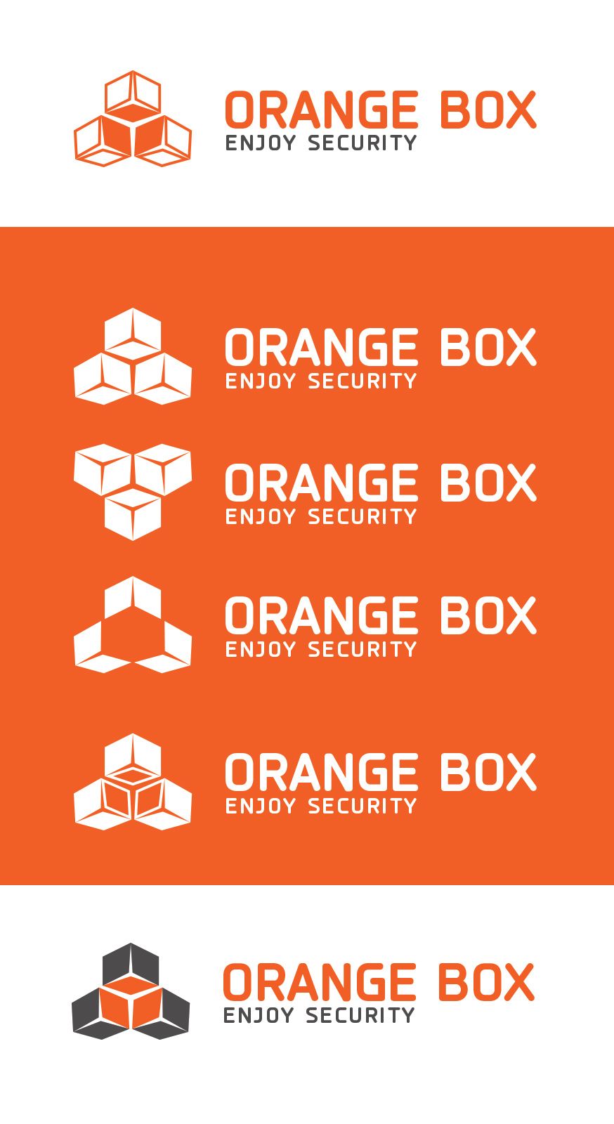 Логотип для Orange Box - дизайнер Brandistock