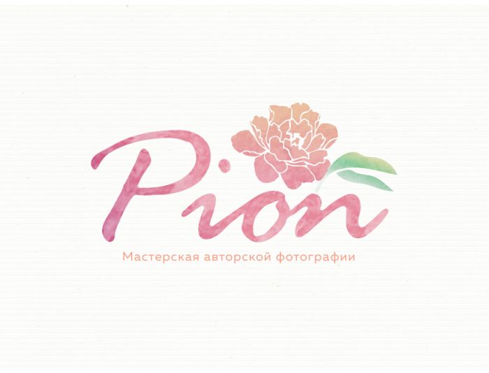 Логотип для Мастерской авторской фотографии ПИОН - дизайнер LimonovaNastya