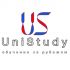 Логотип для UniStudy, можно добавить: обучение за рубежом - дизайнер mit60