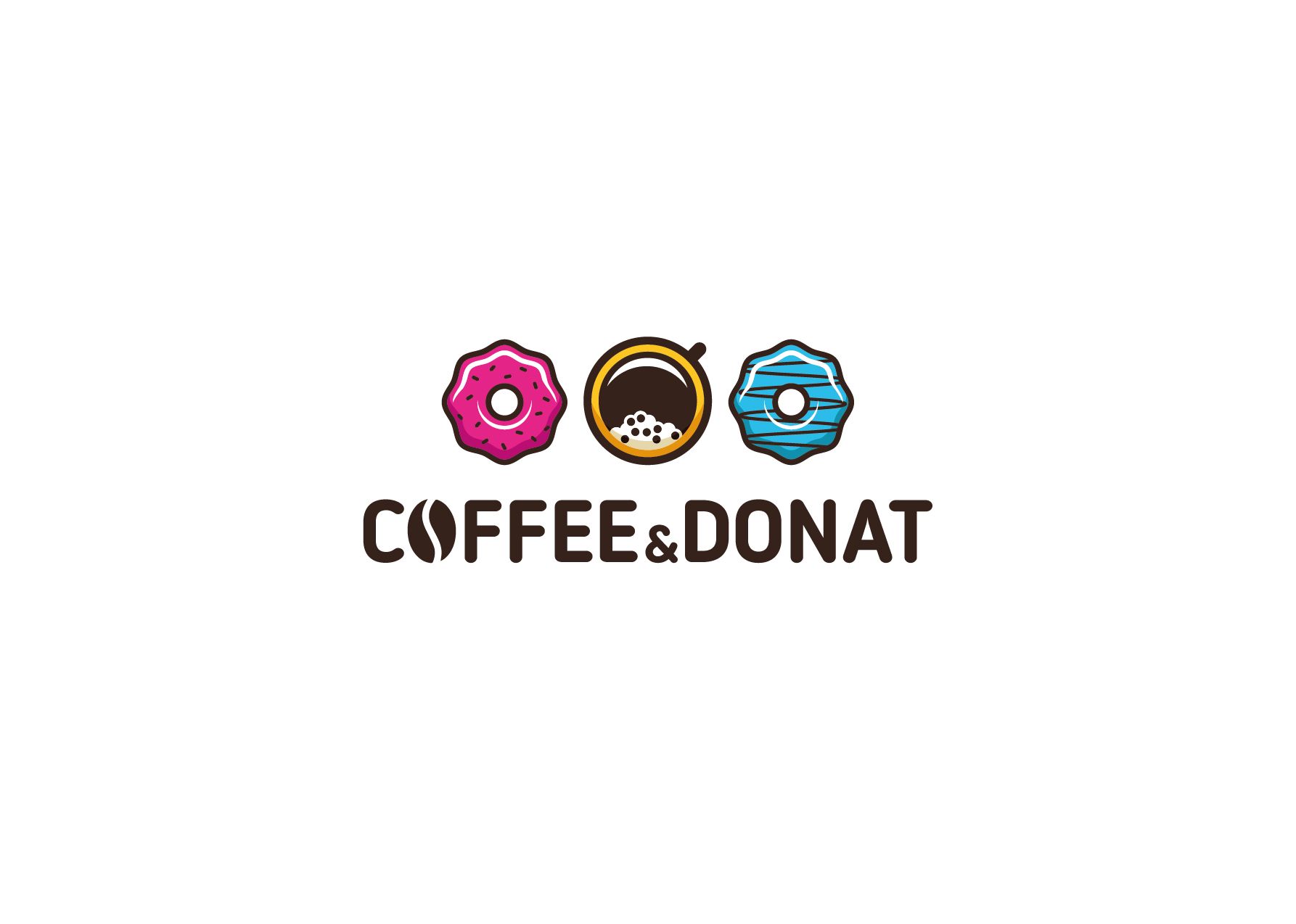 Логотип для Coffee&Donat - дизайнер andyul