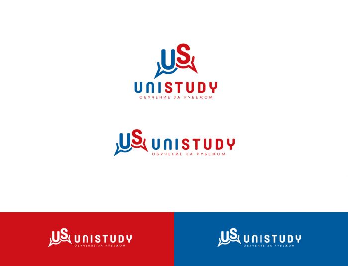 Логотип для UniStudy, можно добавить: обучение за рубежом - дизайнер mz777