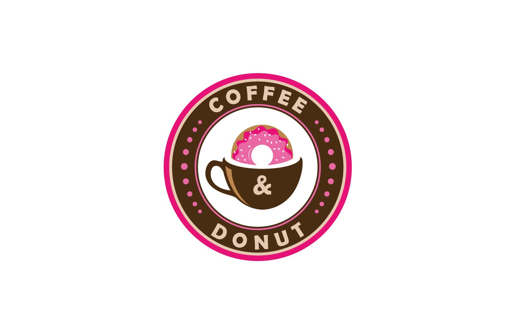 Логотип для Coffee&Donat - дизайнер Sonnetmcr
