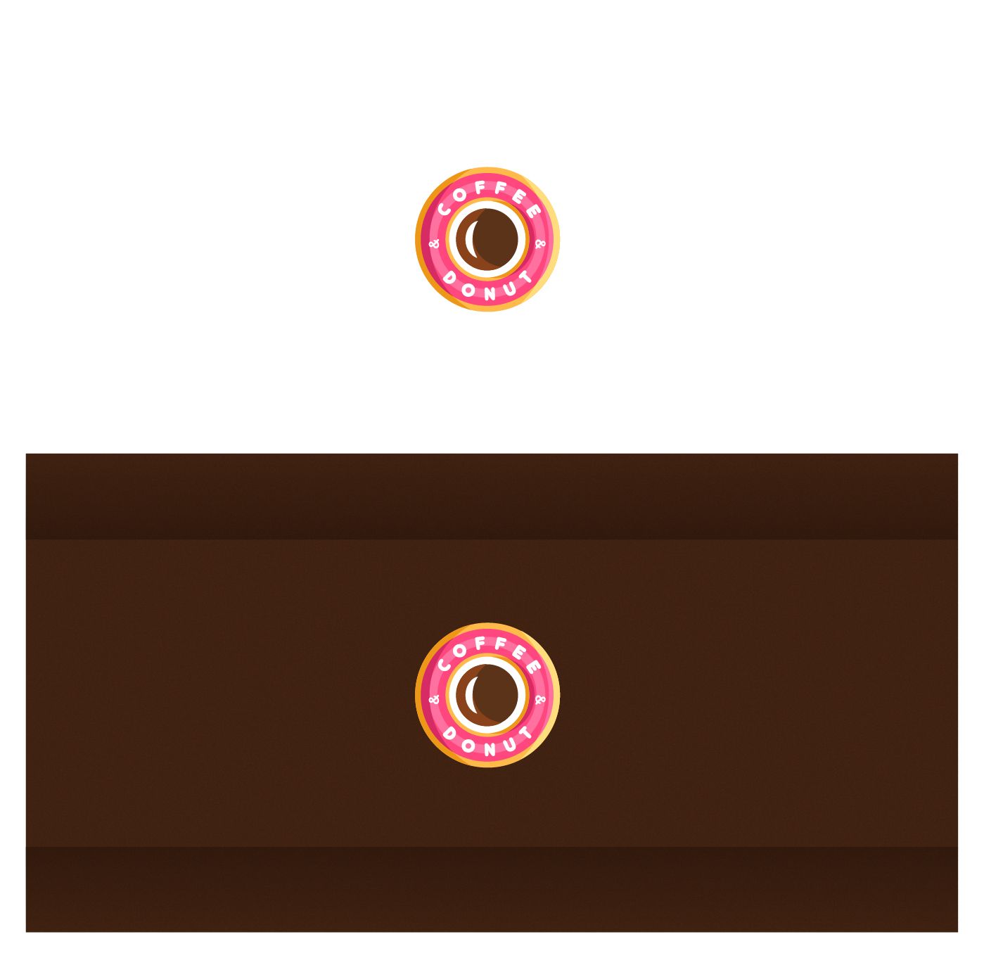 Логотип для Coffee&Donat - дизайнер Max-Mir