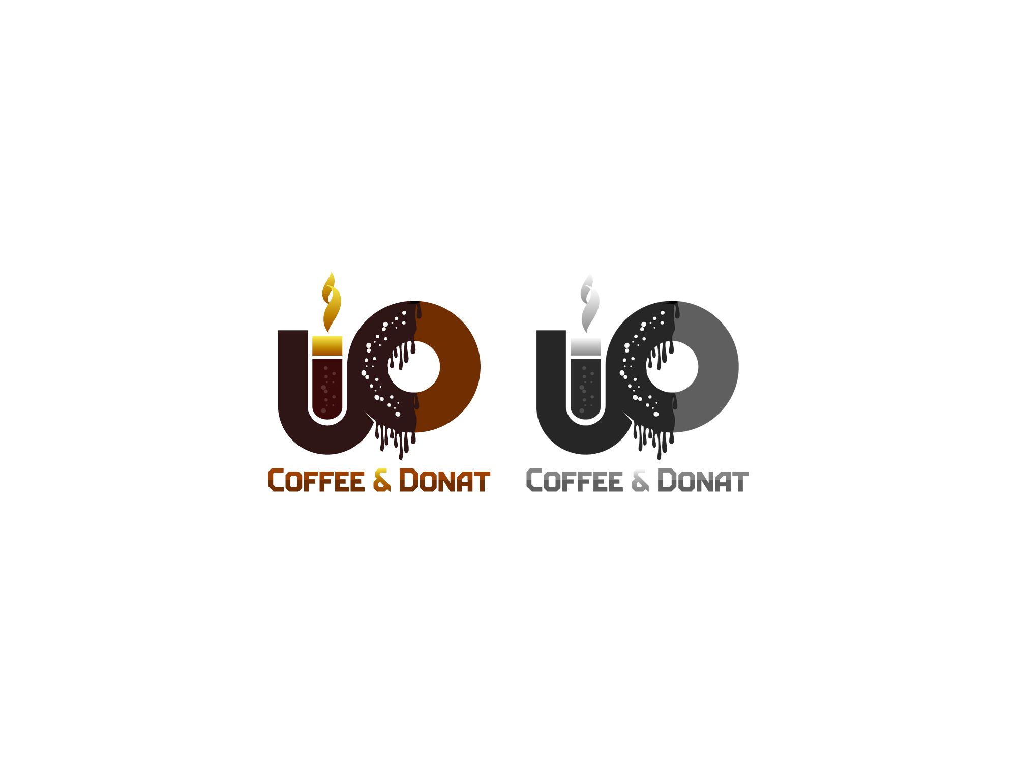 Логотип для Coffee&Donat - дизайнер Gsky