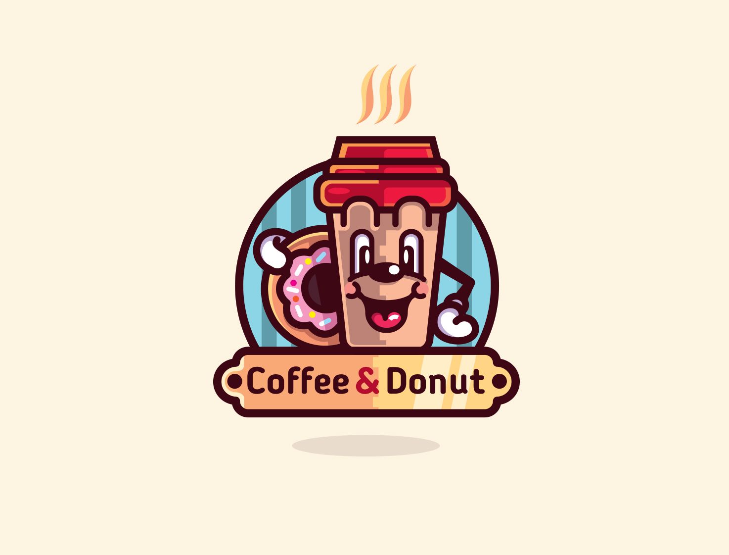 Логотип для Coffee&Donat - дизайнер Isoptera