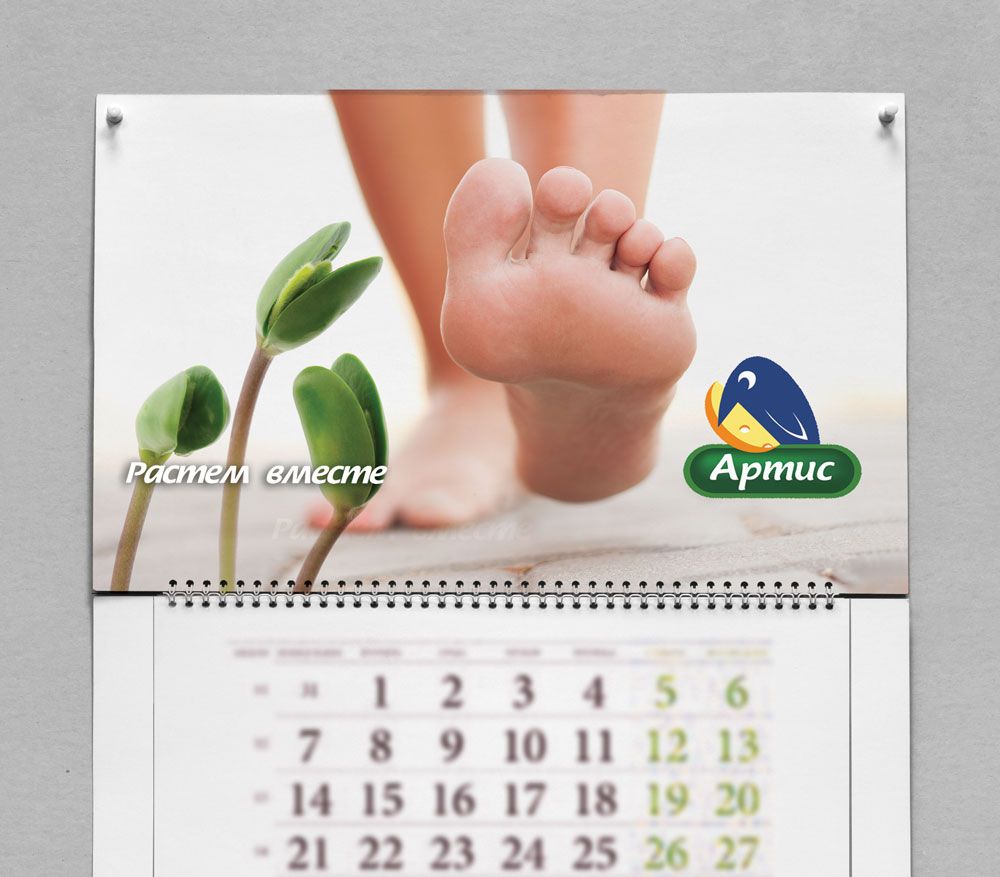Календарь для Артиса 2015 - дизайнер uljana4444