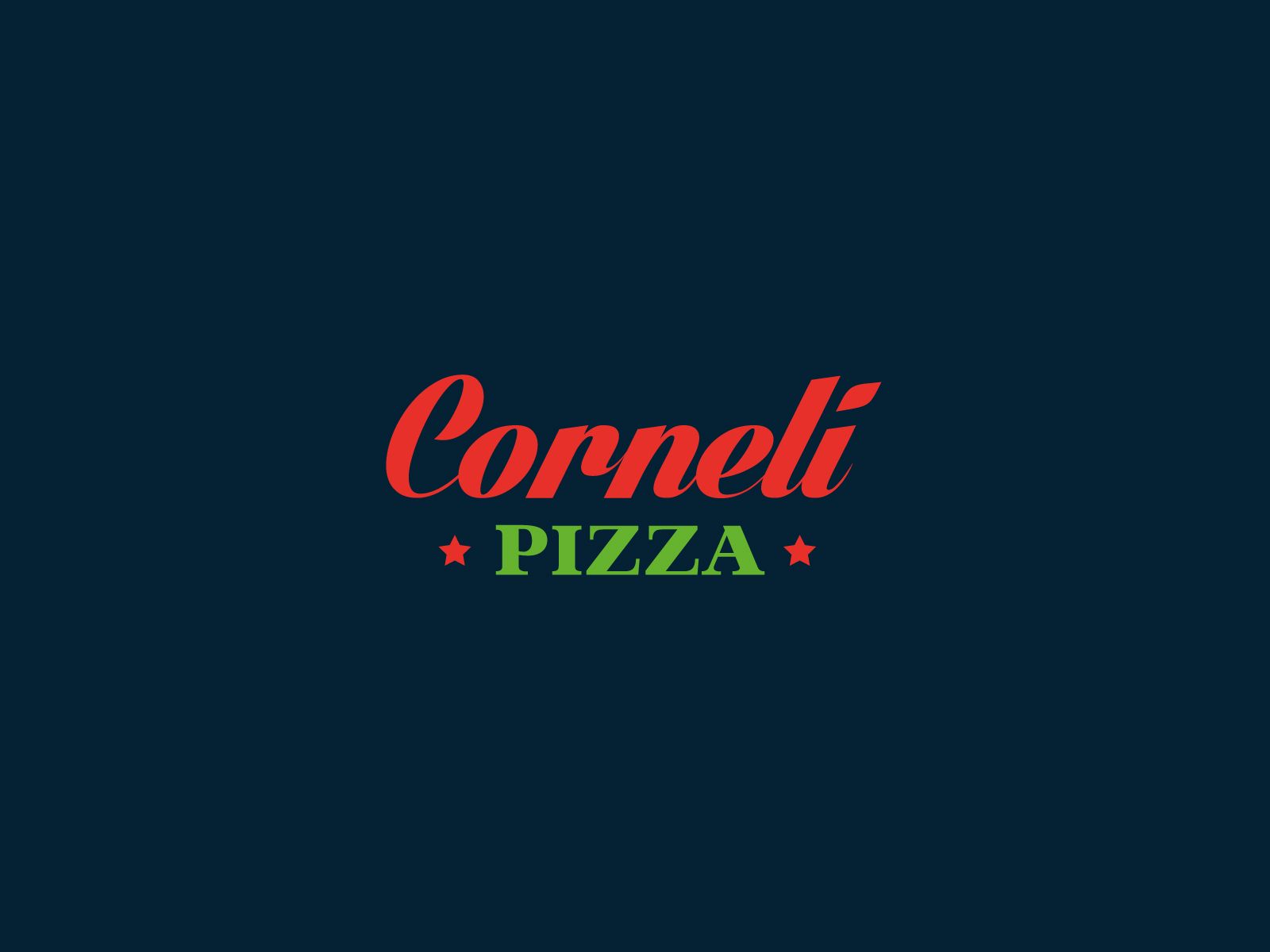 Логотип и ФС для франшизы CORNELI PIZZA - дизайнер U4po4mak