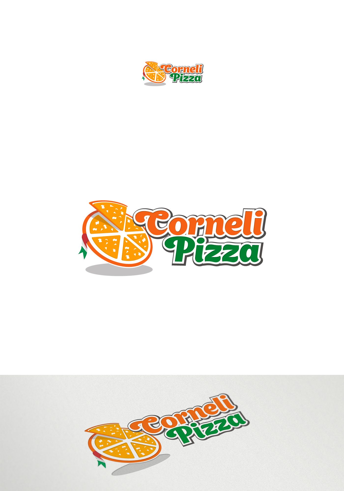 Логотип и ФС для франшизы CORNELI PIZZA - дизайнер mz777