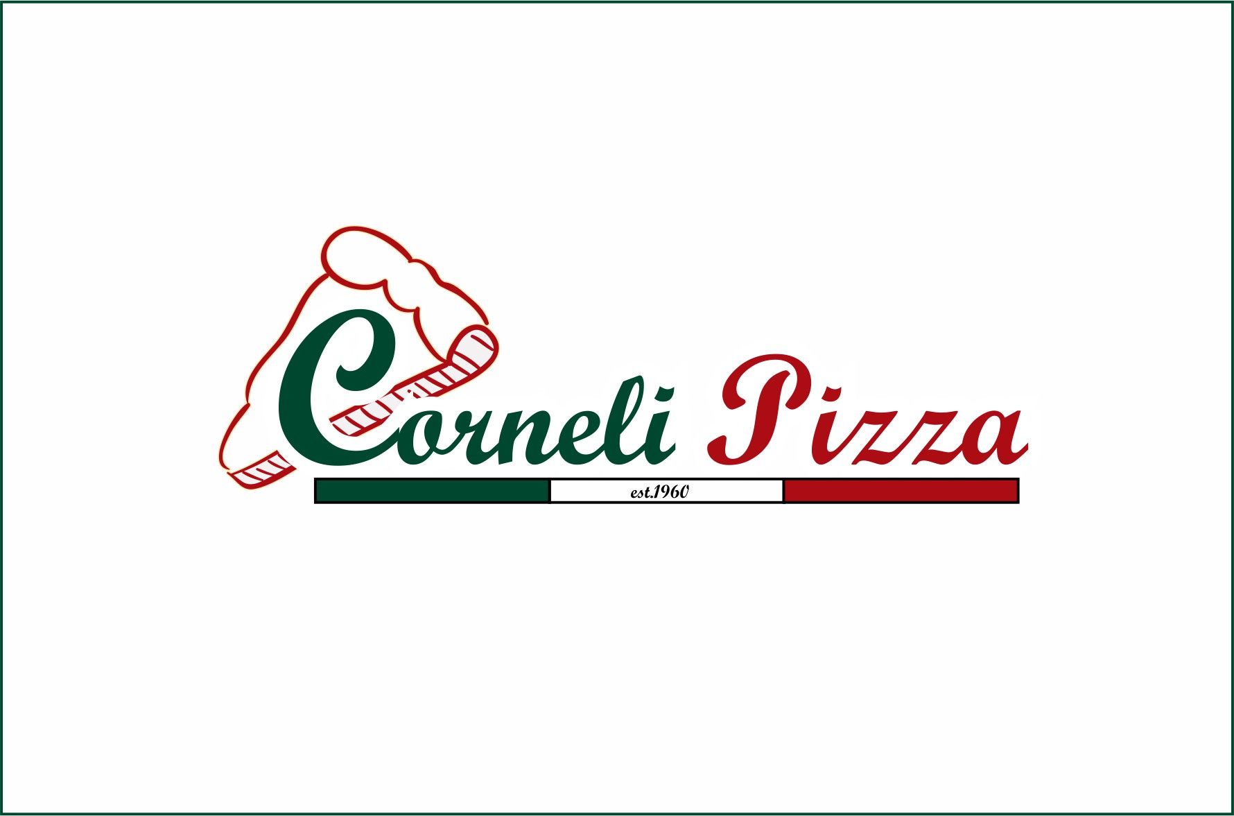 Логотип и ФС для франшизы CORNELI PIZZA - дизайнер Yerbatyr