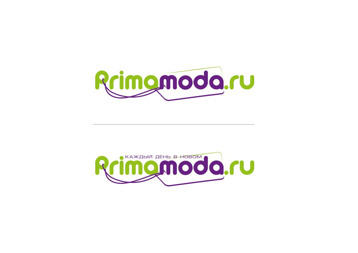 Логотип для Primamoda.ru - дизайнер polinakorneeva