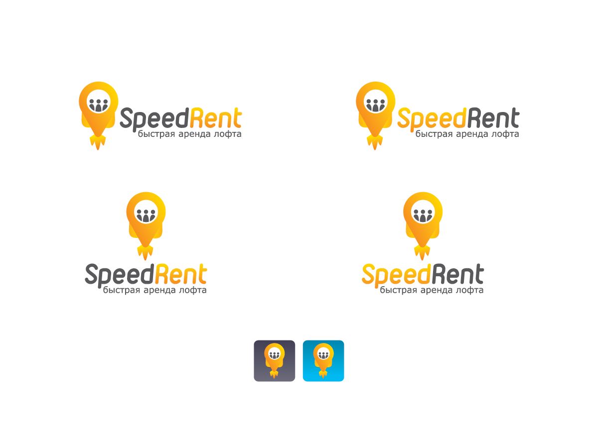 Логотип для SpeedRent: быстрая аренда лофта - дизайнер oksygen