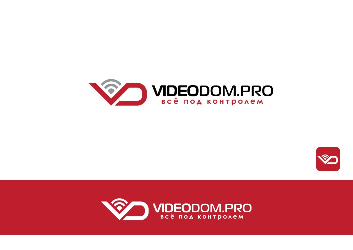 Логотип для videodom.pro - дизайнер peps-65