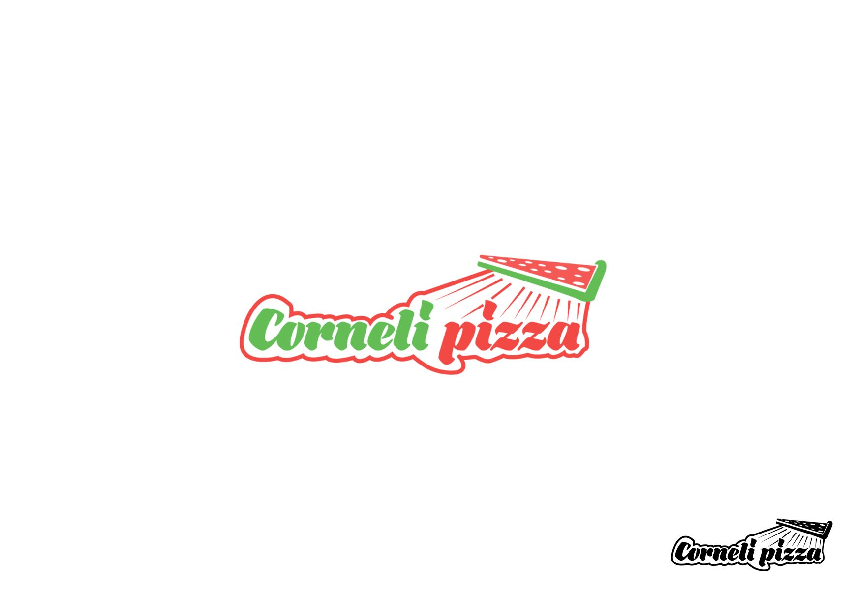 Логотип и ФС для франшизы CORNELI PIZZA - дизайнер SmolinDenis