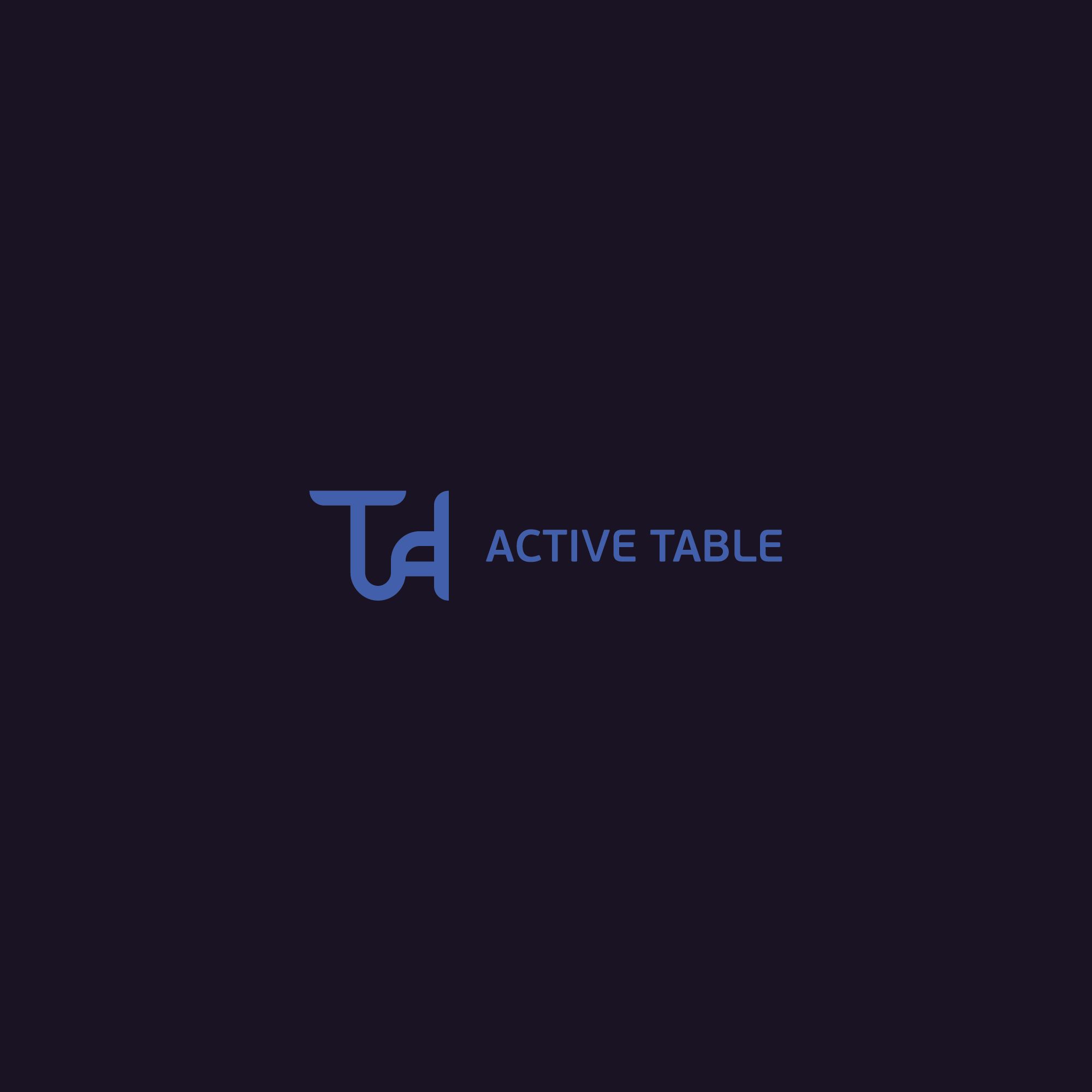 Логотип для Active Table - дизайнер nuttale