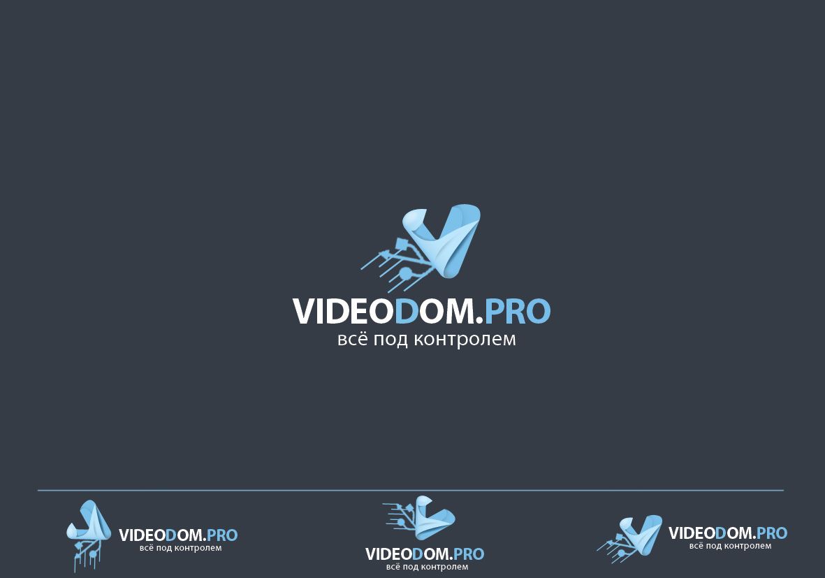 Логотип для videodom.pro - дизайнер djmirionec1