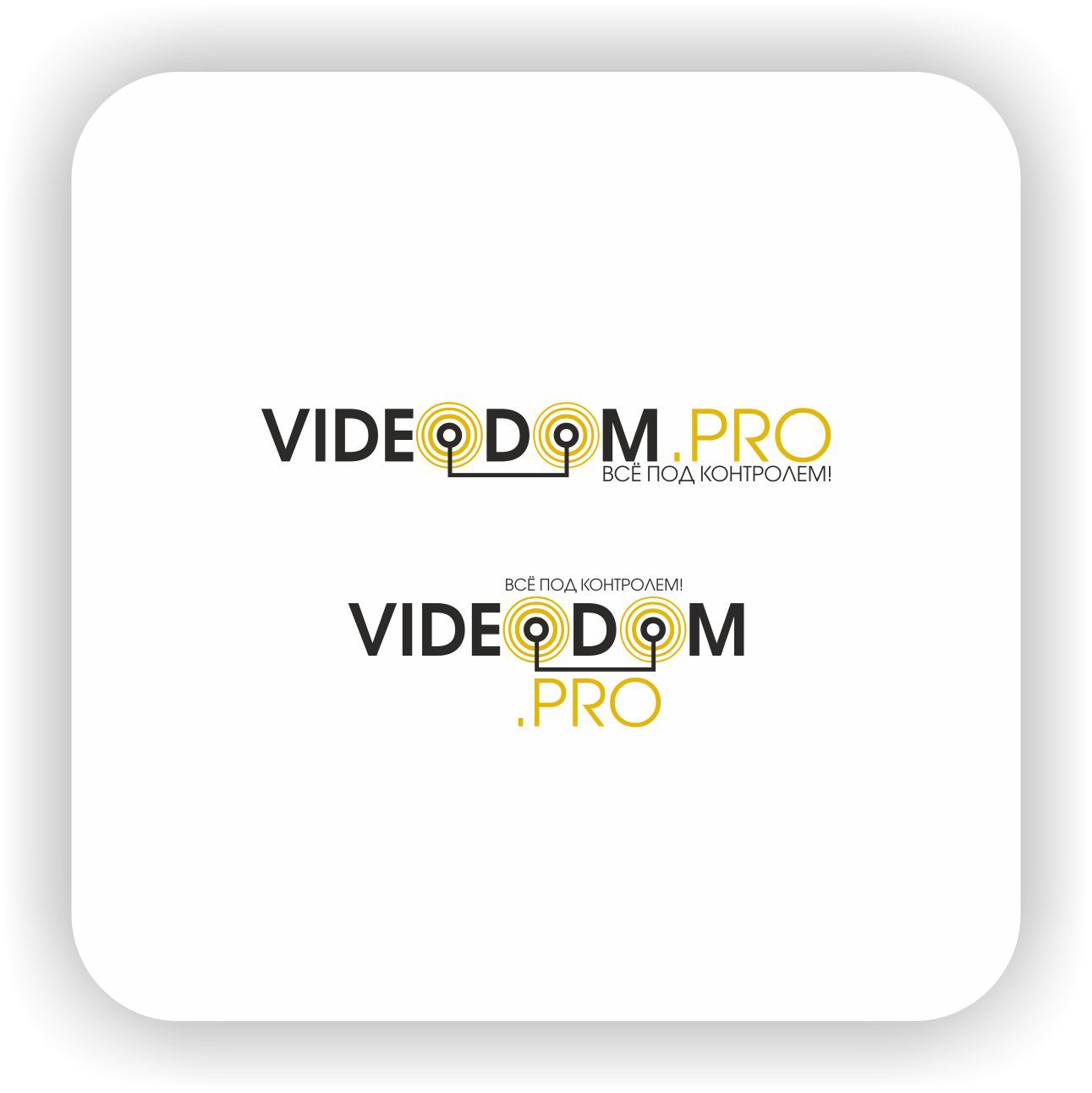 Логотип для videodom.pro - дизайнер Nikus