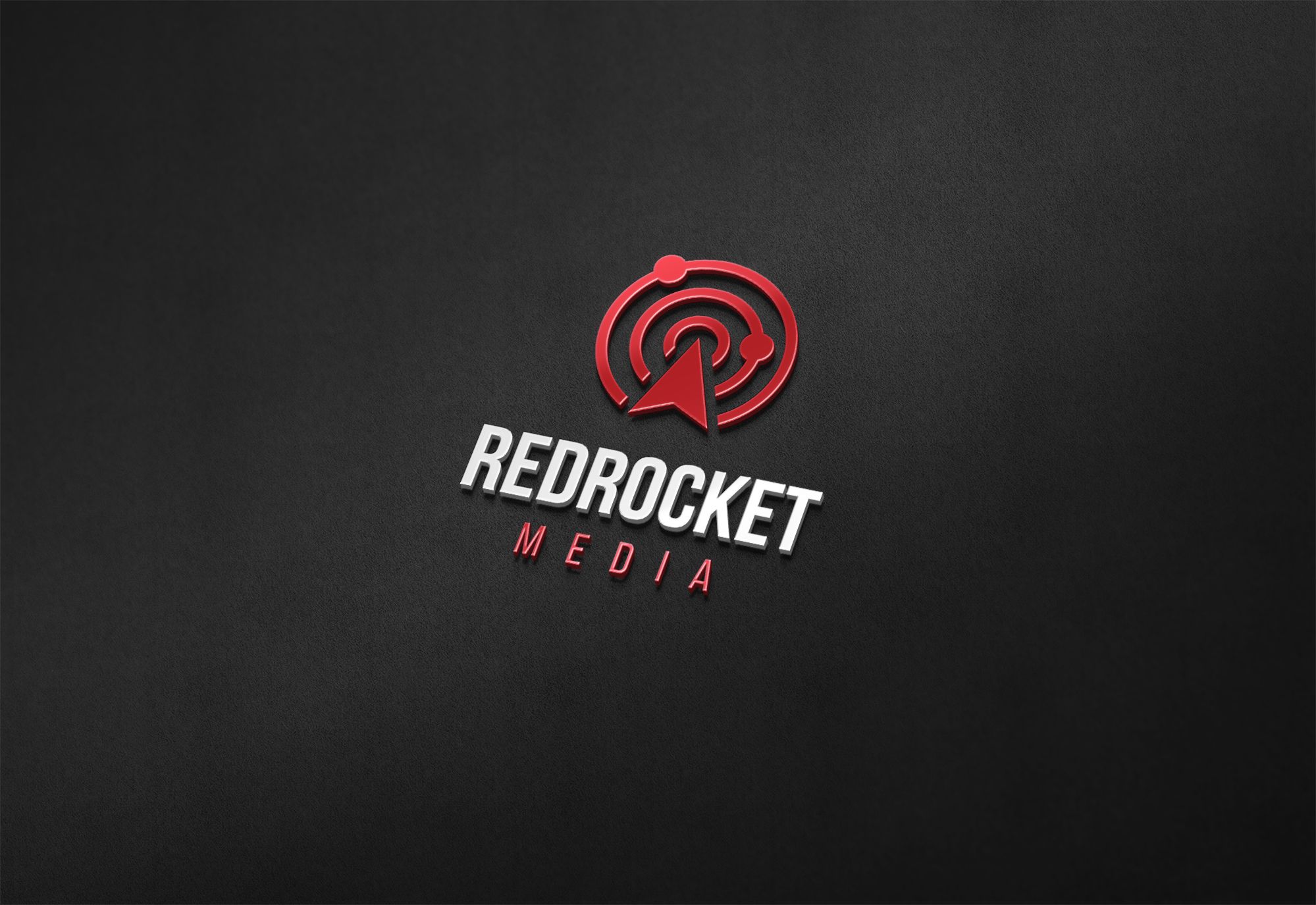 Лого и фирменный стиль для RedRocketMedia - дизайнер U4po4mak
